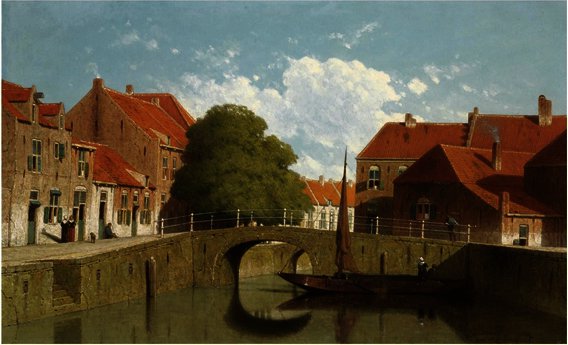 A View Of Amersfoort — Jan Weissenbruch