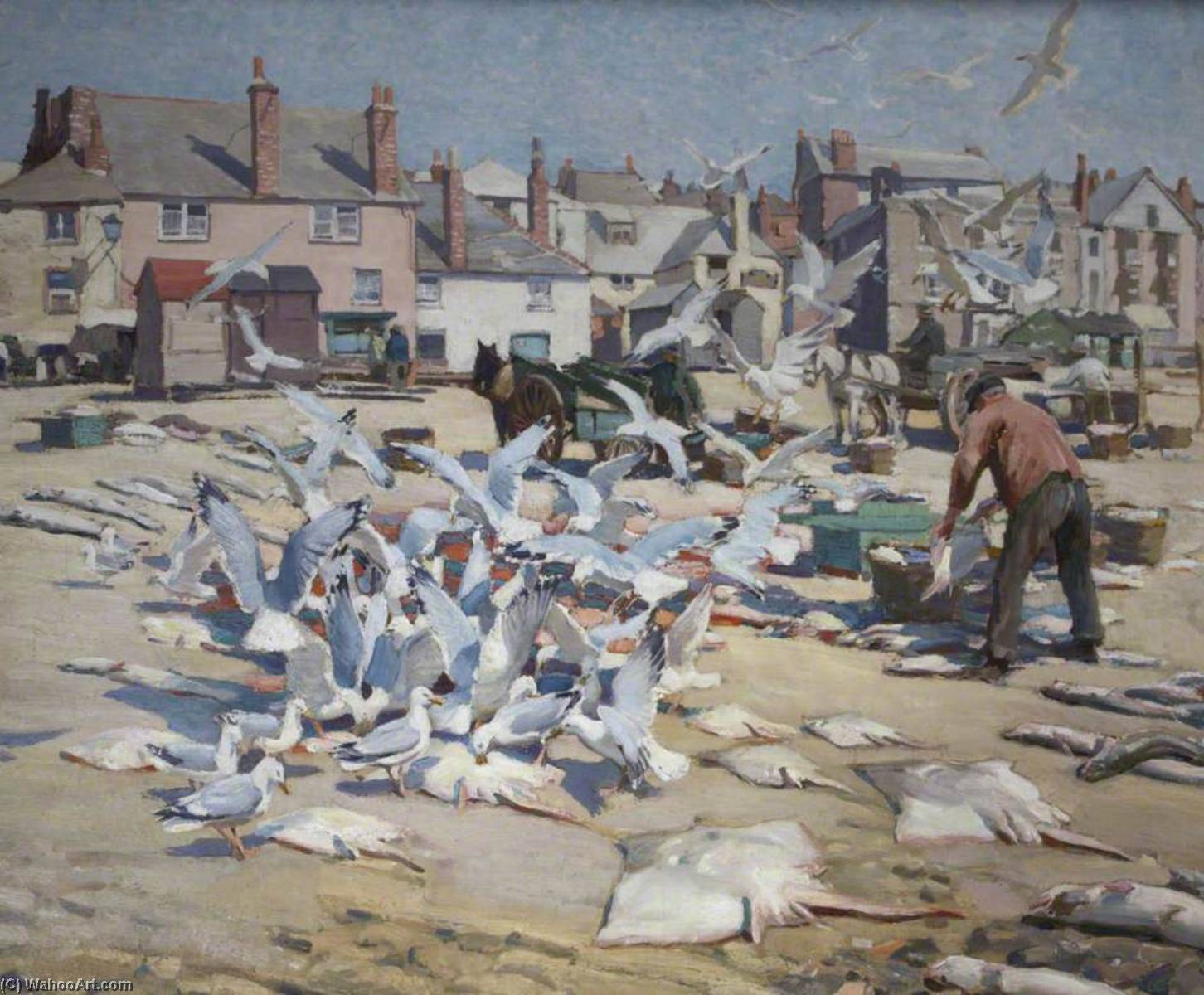 Line Fishing Season — Charles Walter Simpson