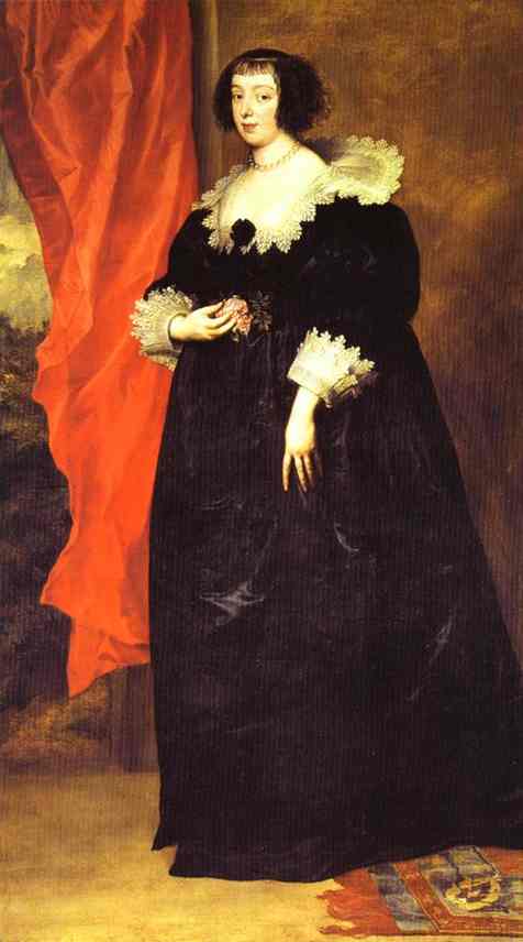 Portrait Of Marguerite Of Lorraine, Duchess Of Orléans — Sir Anthony Van Dyck