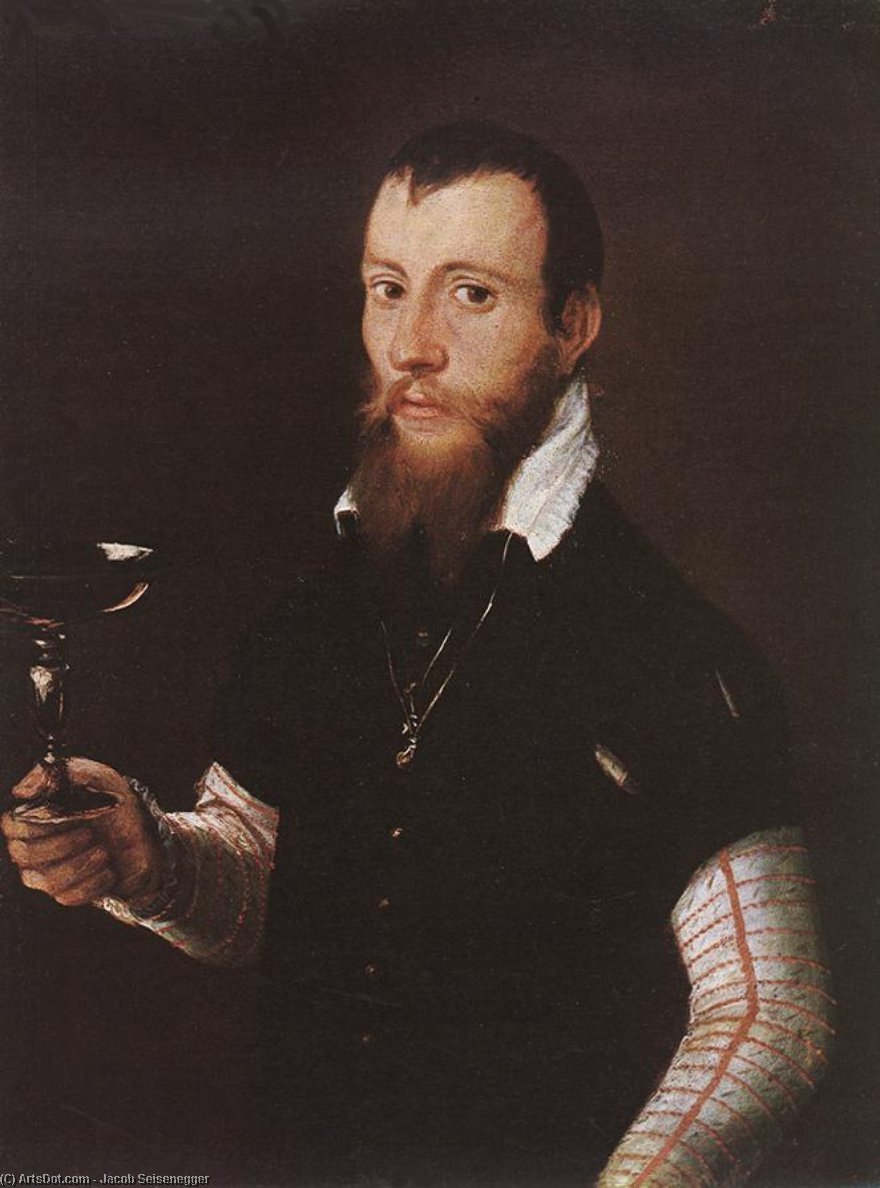 Portrait Of Wilhelm Neythart — Jacob Seisenegger