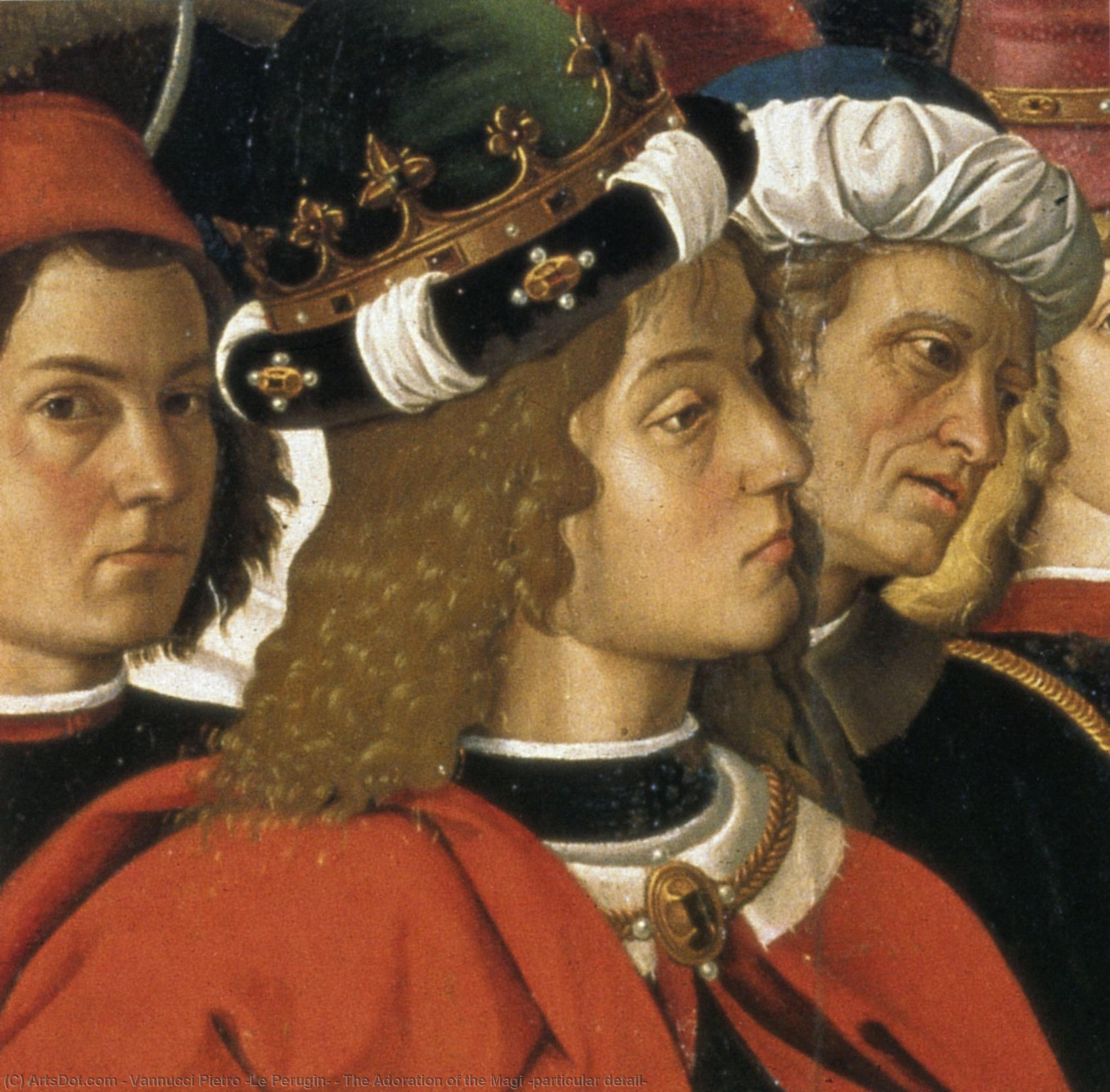 The Adoration Of The Magi (particular Detail) — Vannucci Pietro (le Perugin)