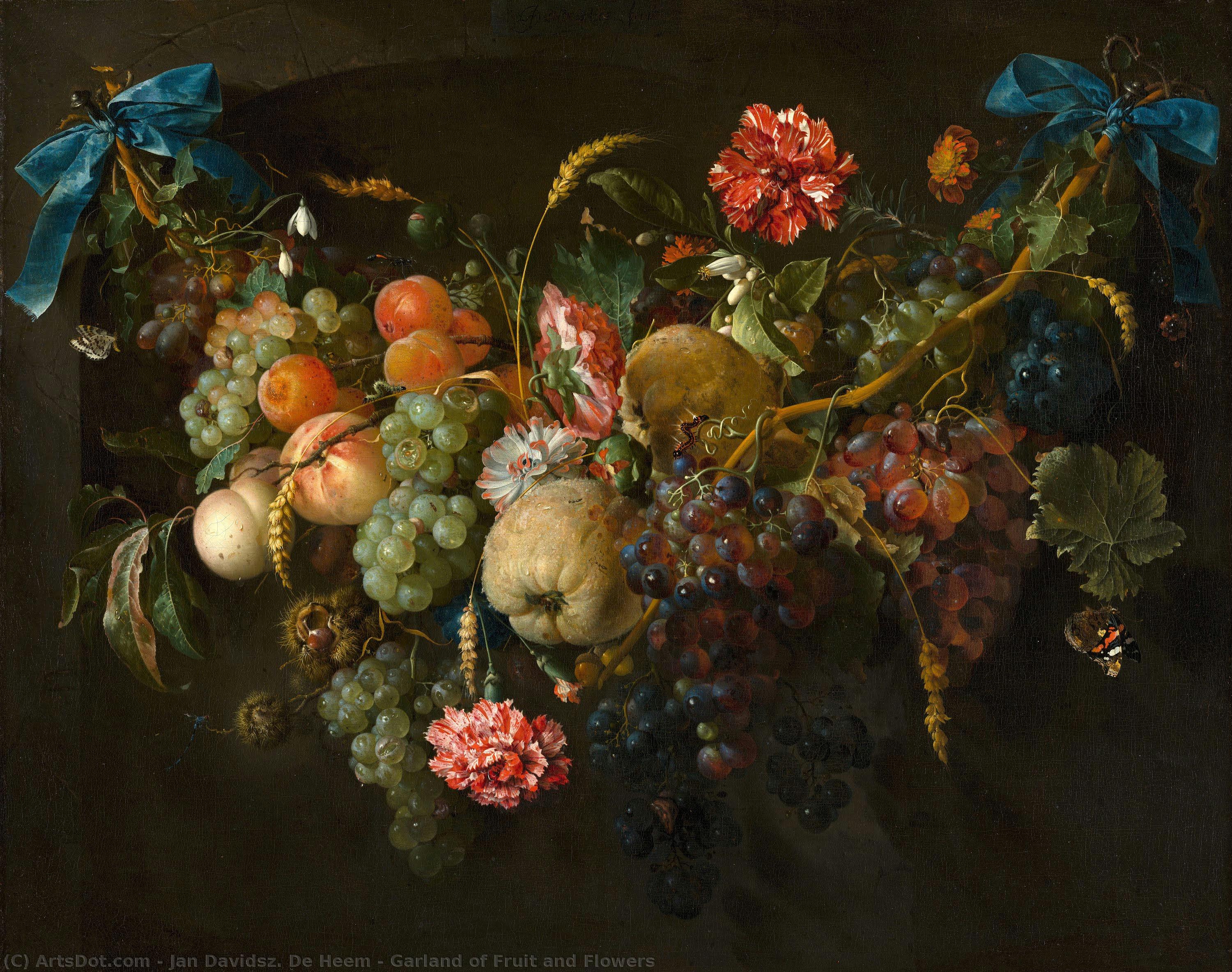 Garland Of Fruit And Flowers — Jan Davidsz. De Heem