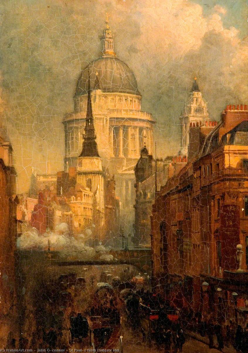 St Paul's From Ludgate Hill — John O'connor
