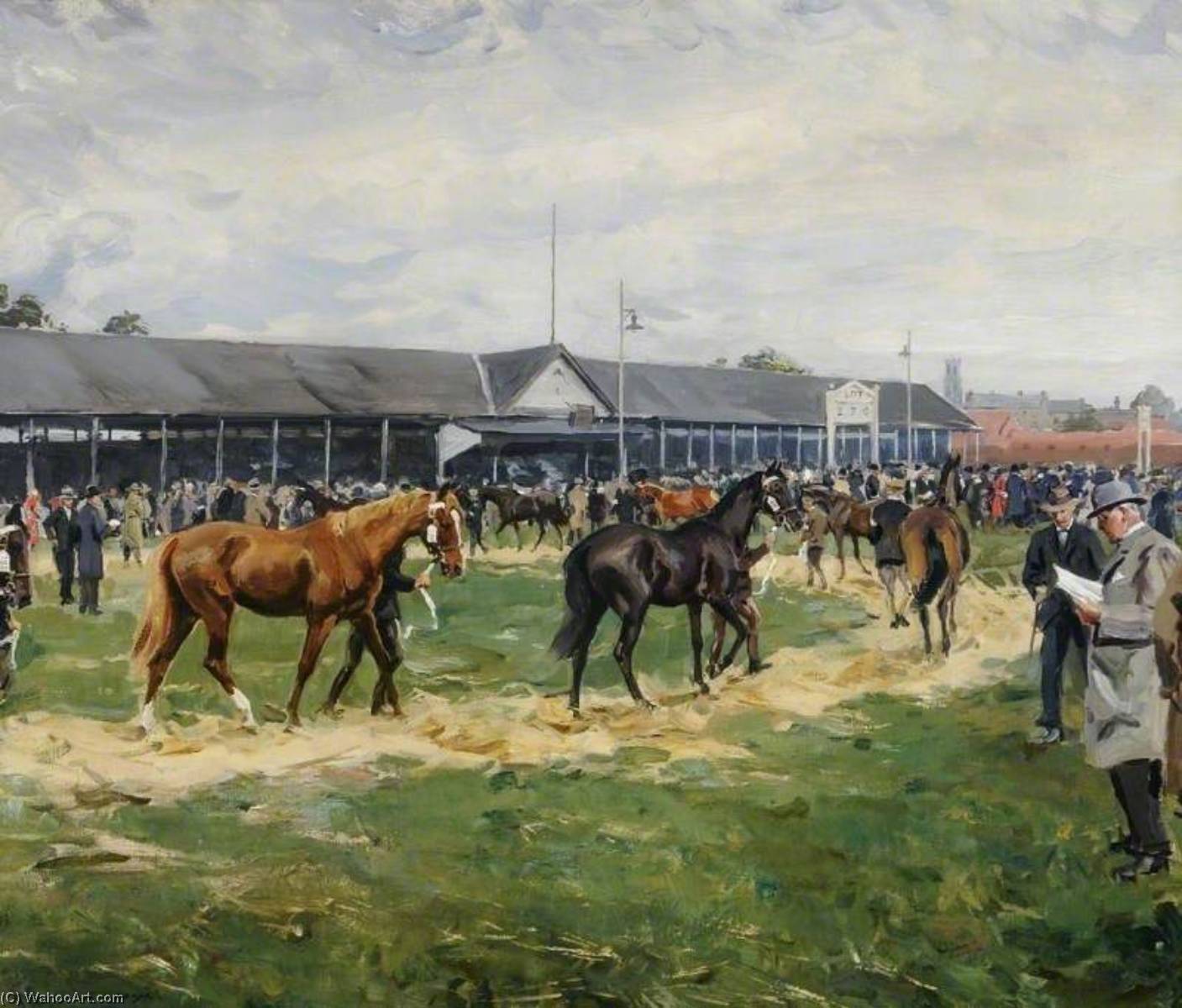 Tattersalls' Sale Ring — Charles Walter Simpson