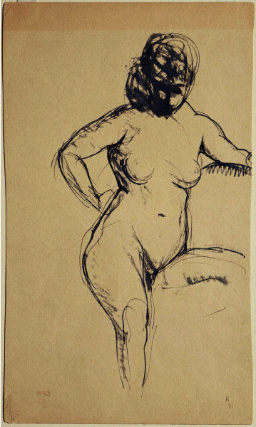Female Nude — Robert Henri