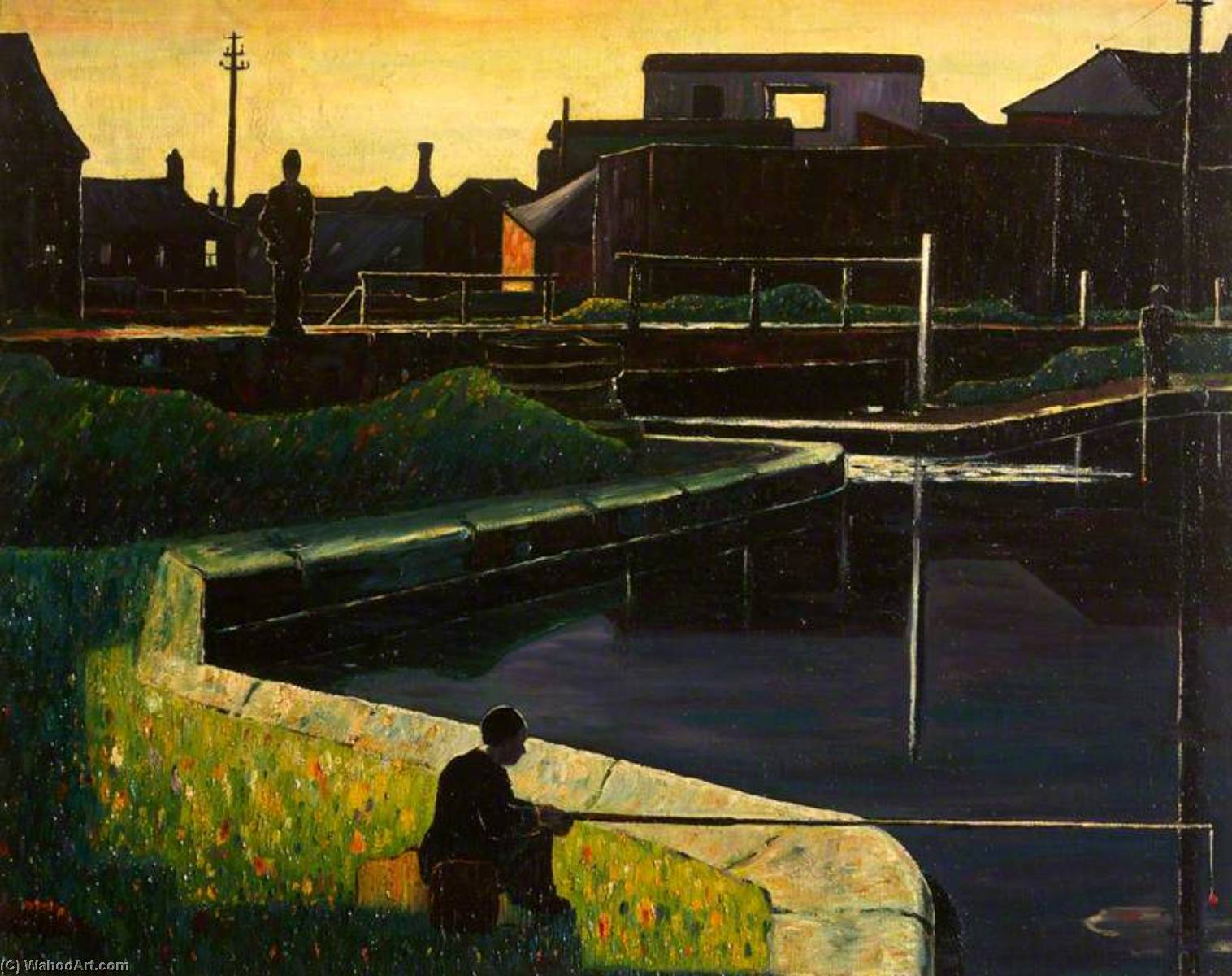 Twilight, Glamorgan Canal — Charles Byrd