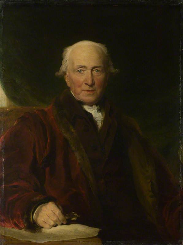 John Julius Angerstein, Aged Over 80 — Ser Tomas Lorens
