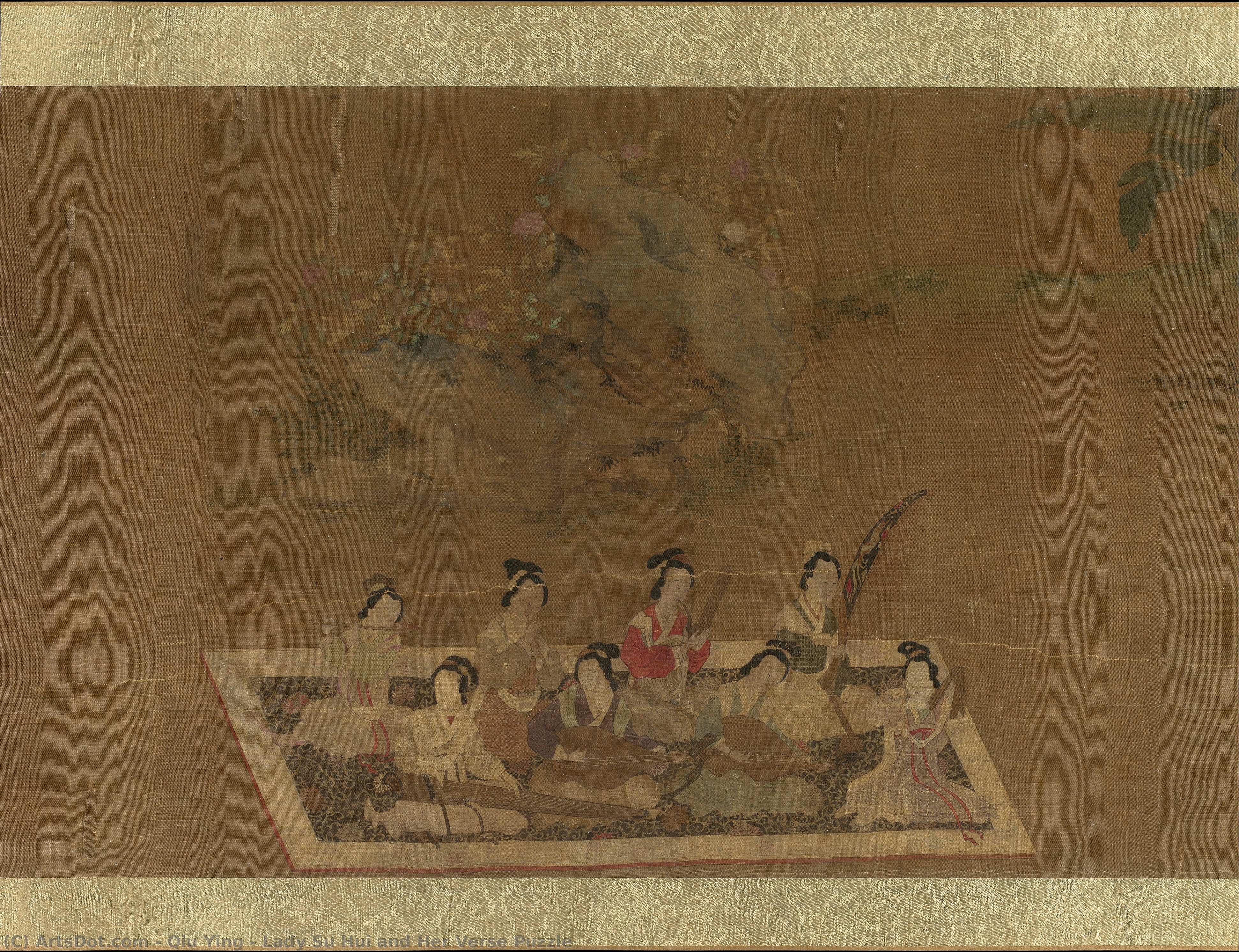Lady Su Hui And Her Verse Puzzle — Qiu Ying