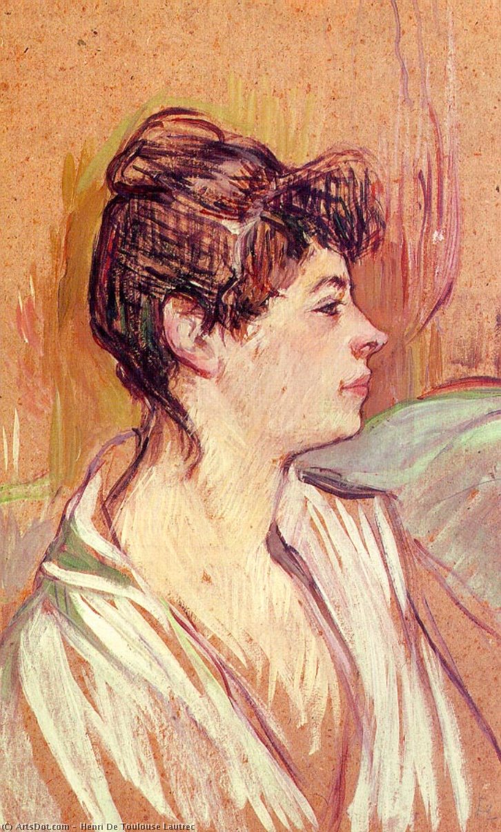 Portrait Of Marcelle — Henri De Toulouse-lautrec