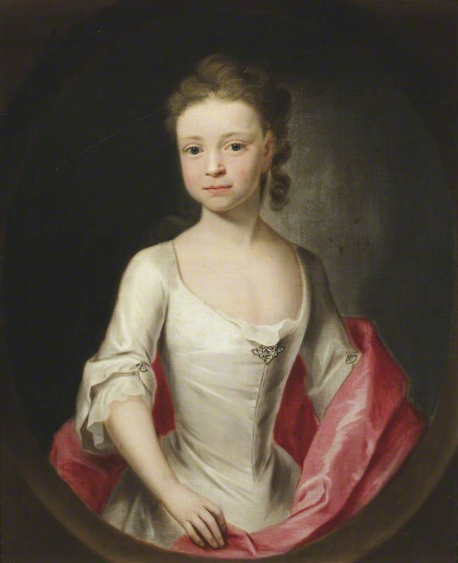 Isabella Astley (1724–1741), Aged Eight — John Theodore Heins Senior