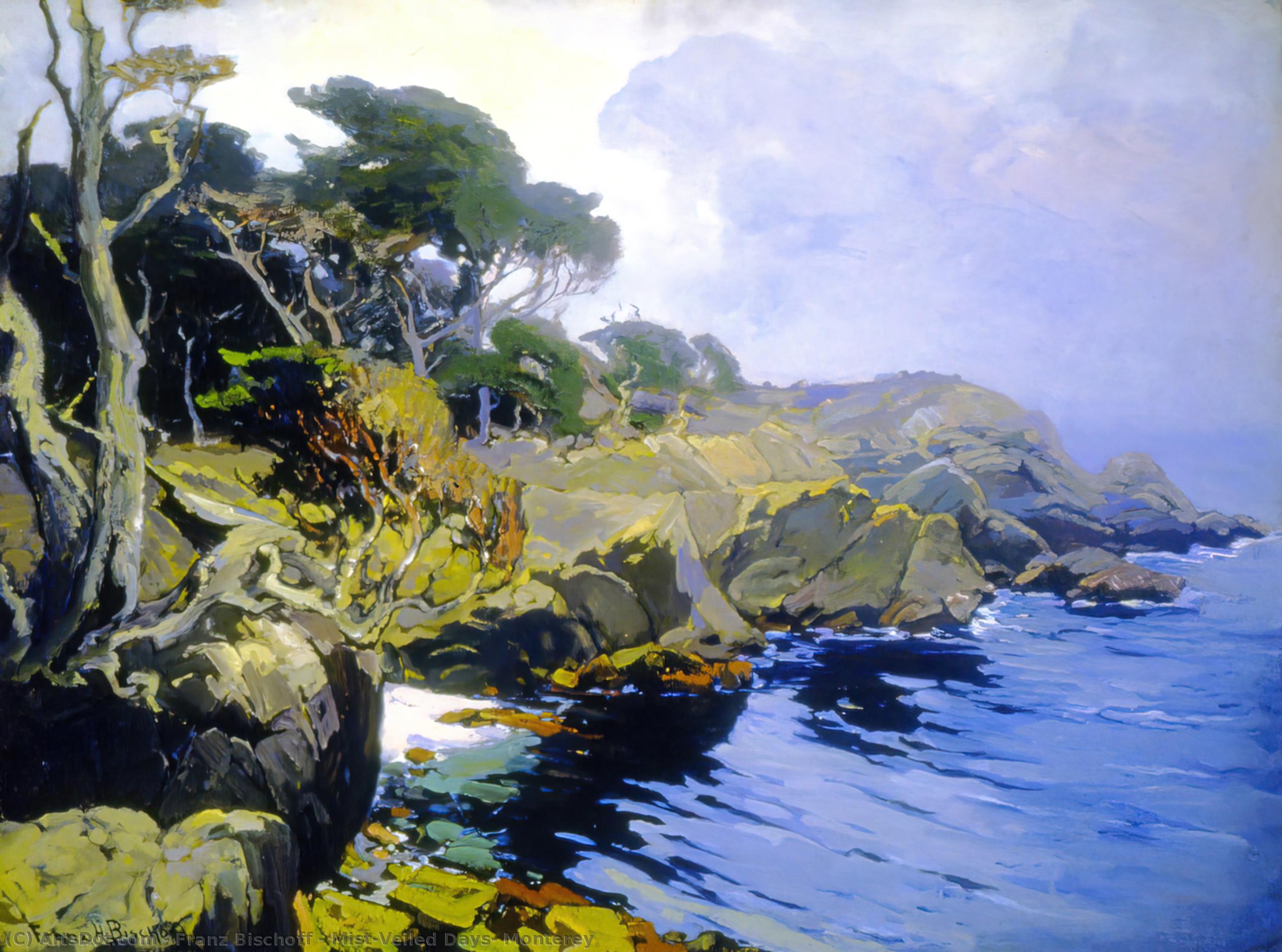 Mist-veiled Days, Monterey — František Bischoff