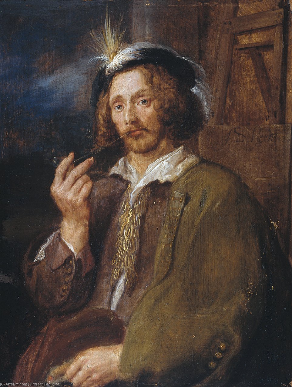 Jan Davidszoon De Heem — Adriaen Brouwer