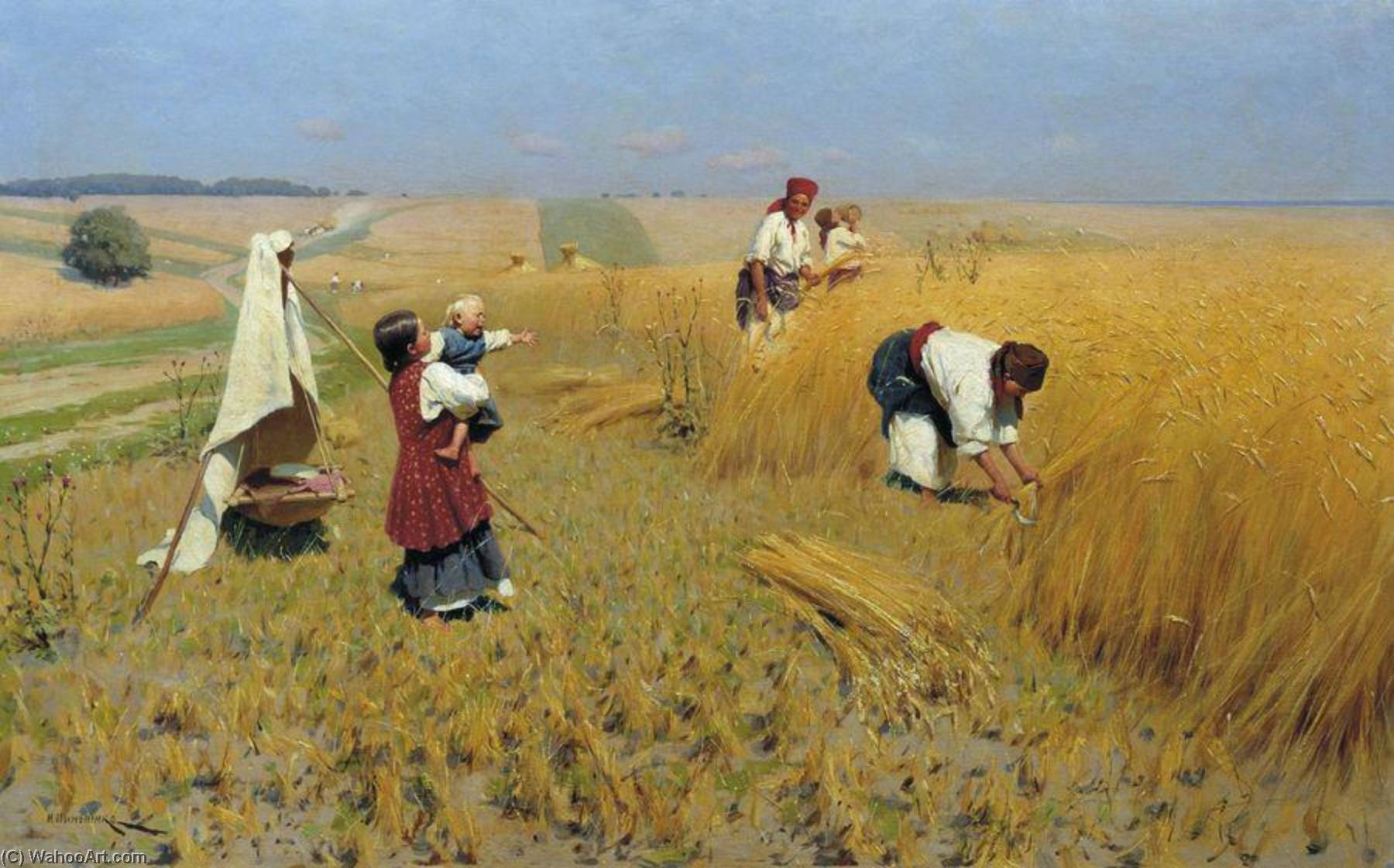 Harvest Time In Ukraine — Nikolai Pimonenko