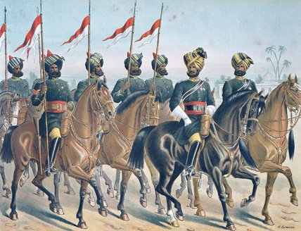 The 2nd Bombay Lancers — Richard Simkin