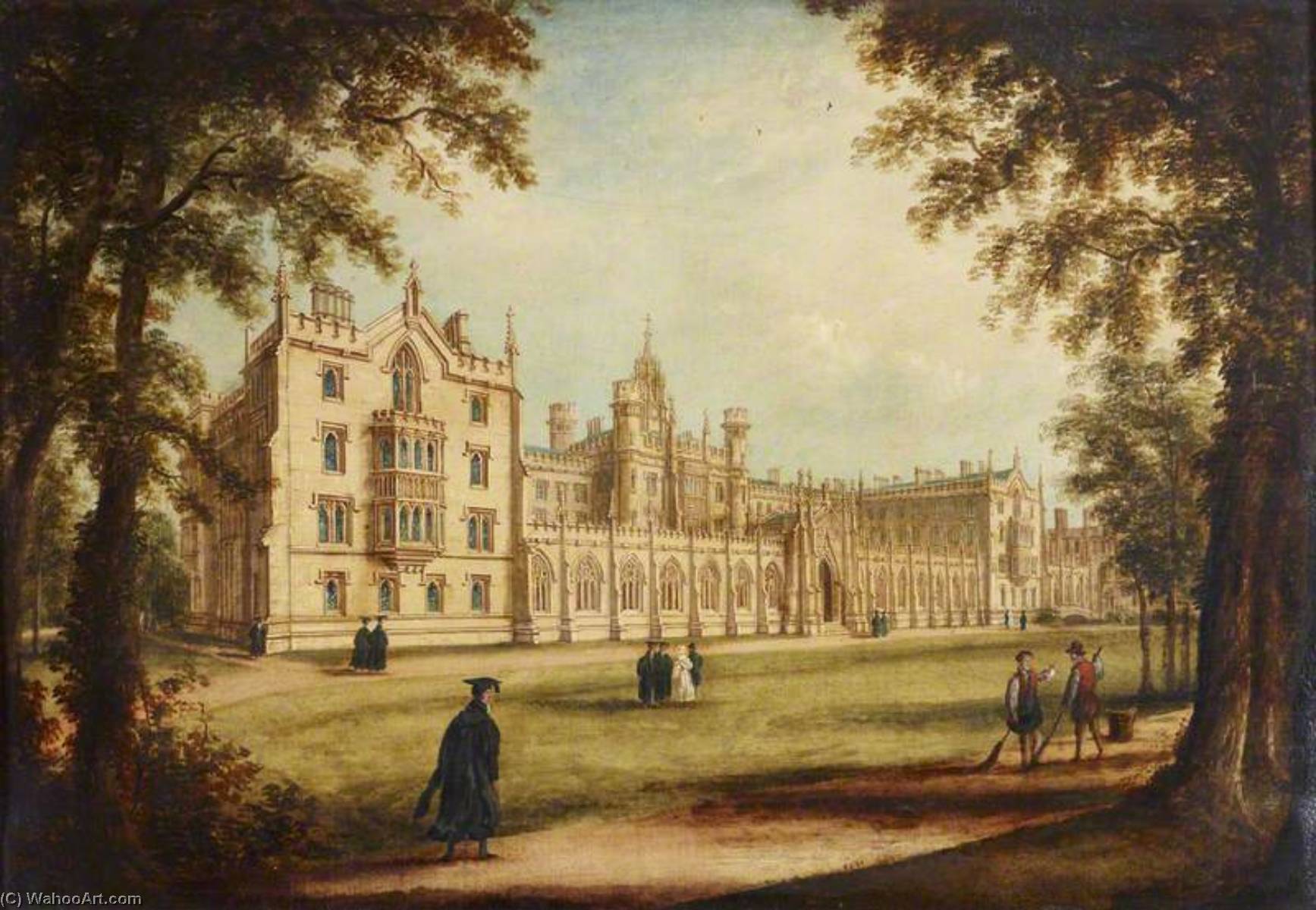 New Court, St John's College, Cambridge — Richard Bankes Harraden