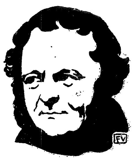 Portrait Of French Writer Stendhal — Félix Vallotton