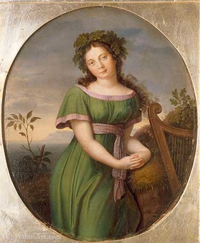 Soprano Anna Milder As Malvina In Jean-françois Le Sueur's Opera Ossian — Wilhelm Von Schadow
