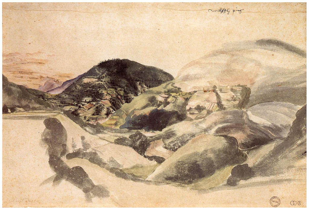 Landscape Near Segonzano In The Valley Cembra — Albrecht Dürer