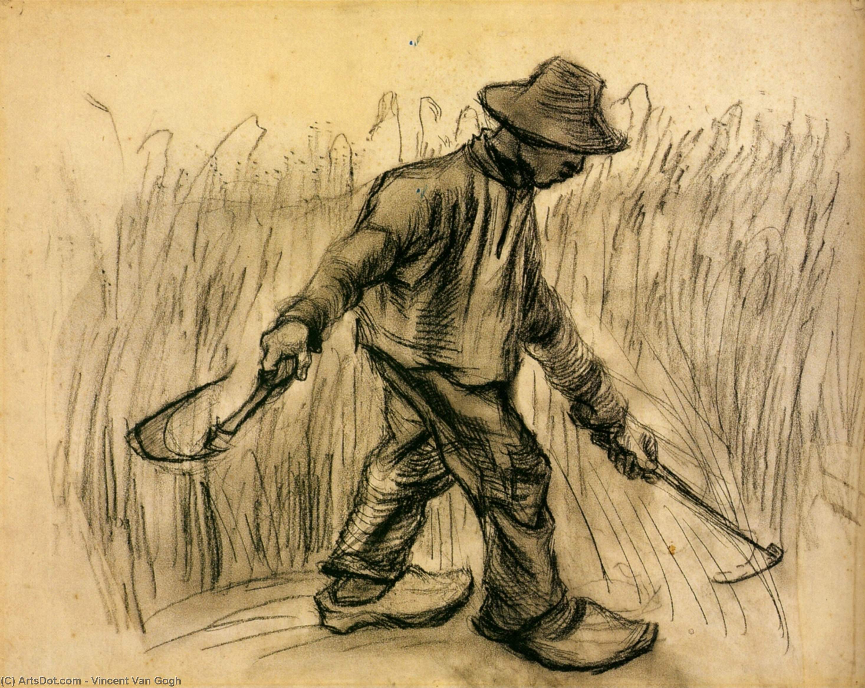 Reaper — Vincent Willem Van Gogh