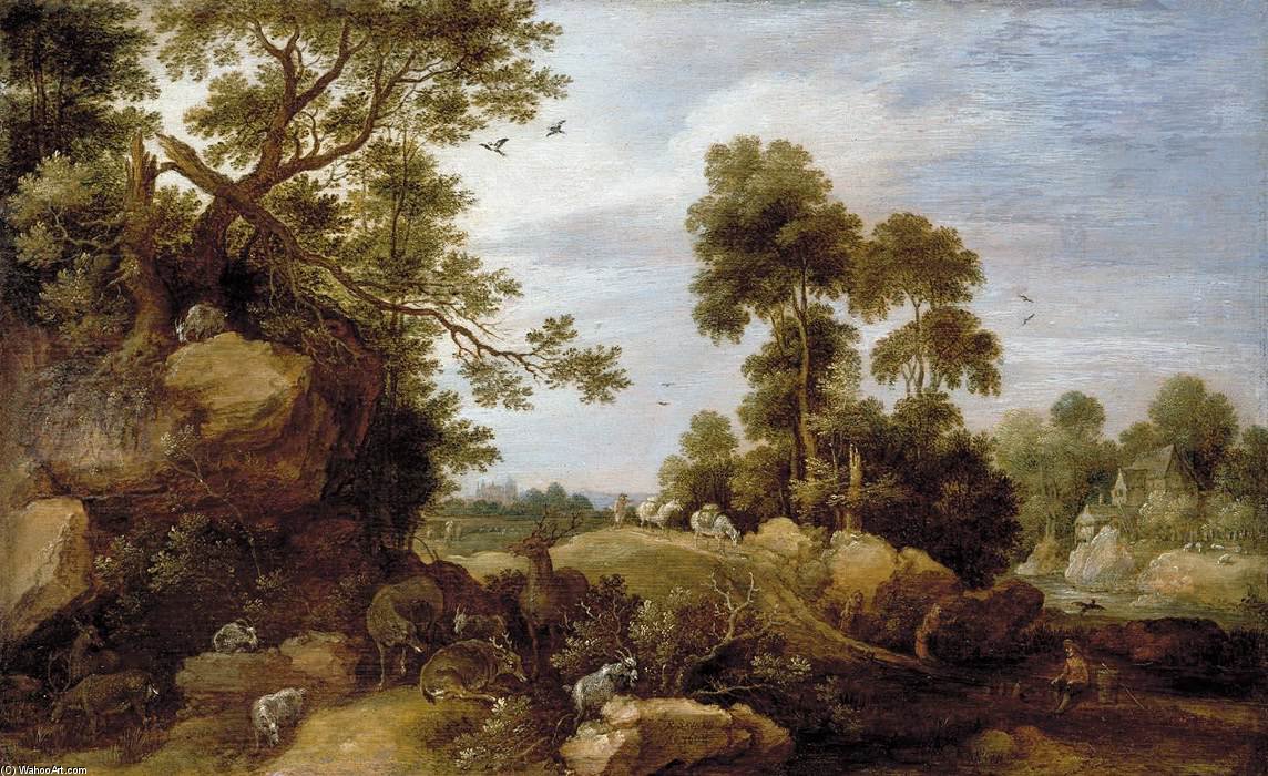 Landscape — Gillis Claesz D’hondecoeter