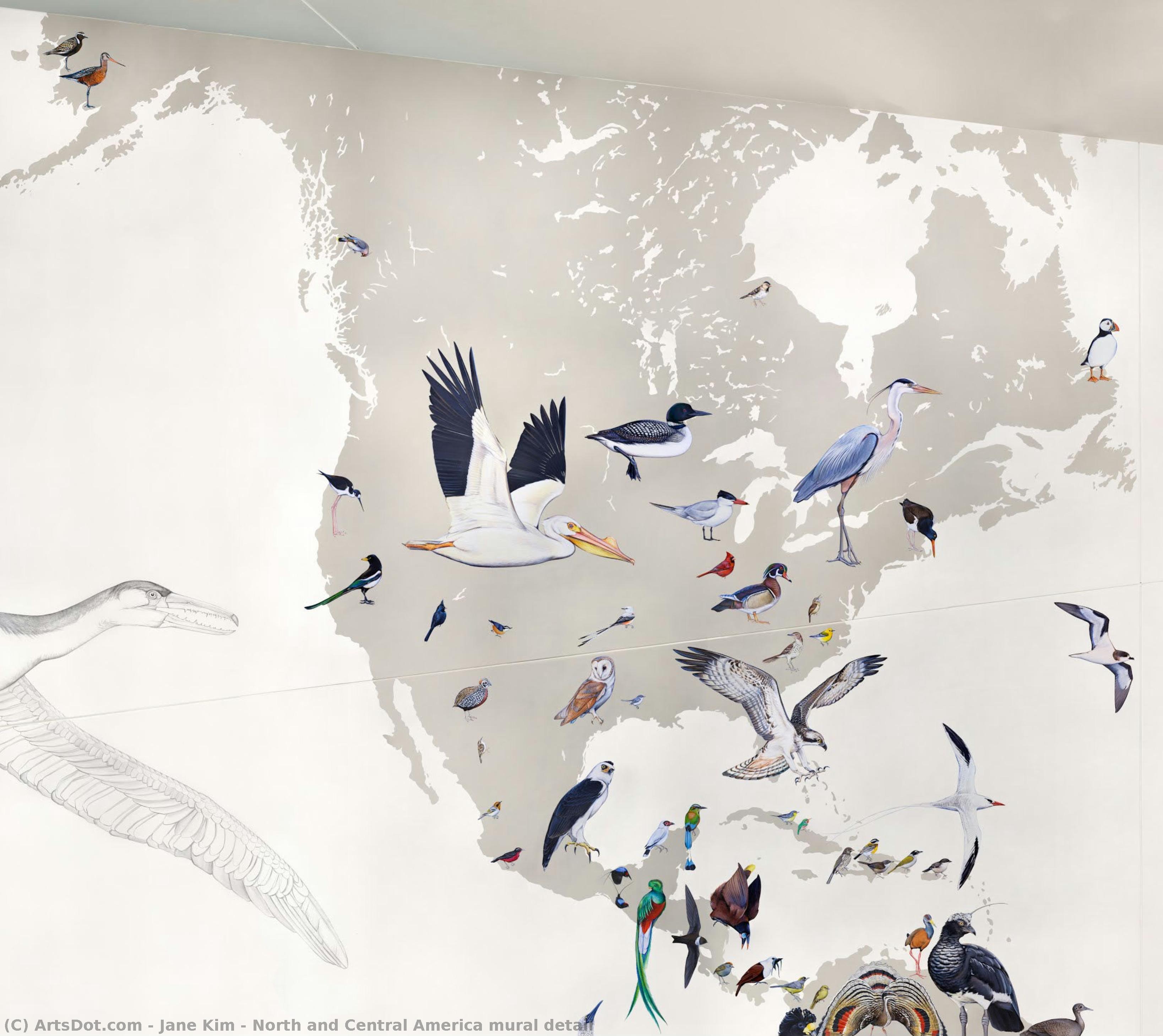 North And Central America Mural Detail — Jane Kim
