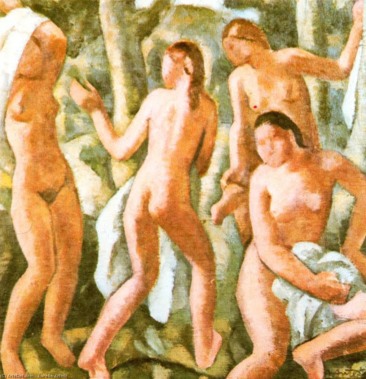 Bañistas — Aurelio Arteta