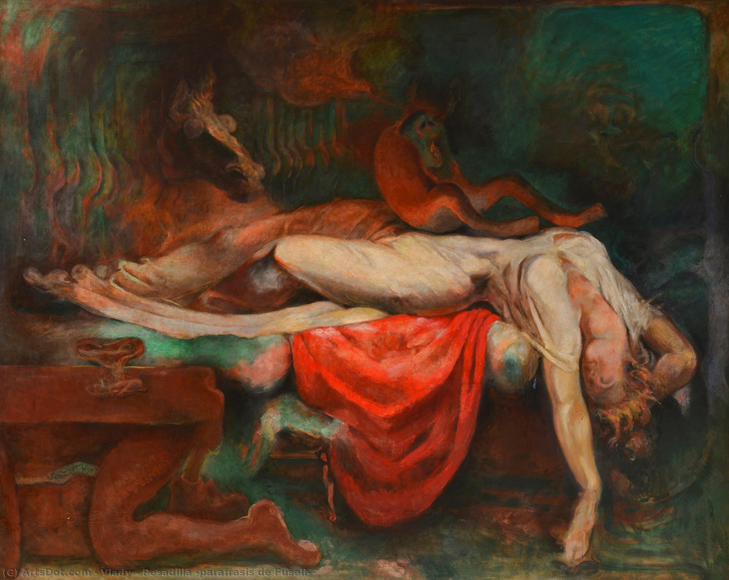 Pesadilla (parafrasis De Fuseli) — Vladimir Victorovich Kibalchich Rusakov