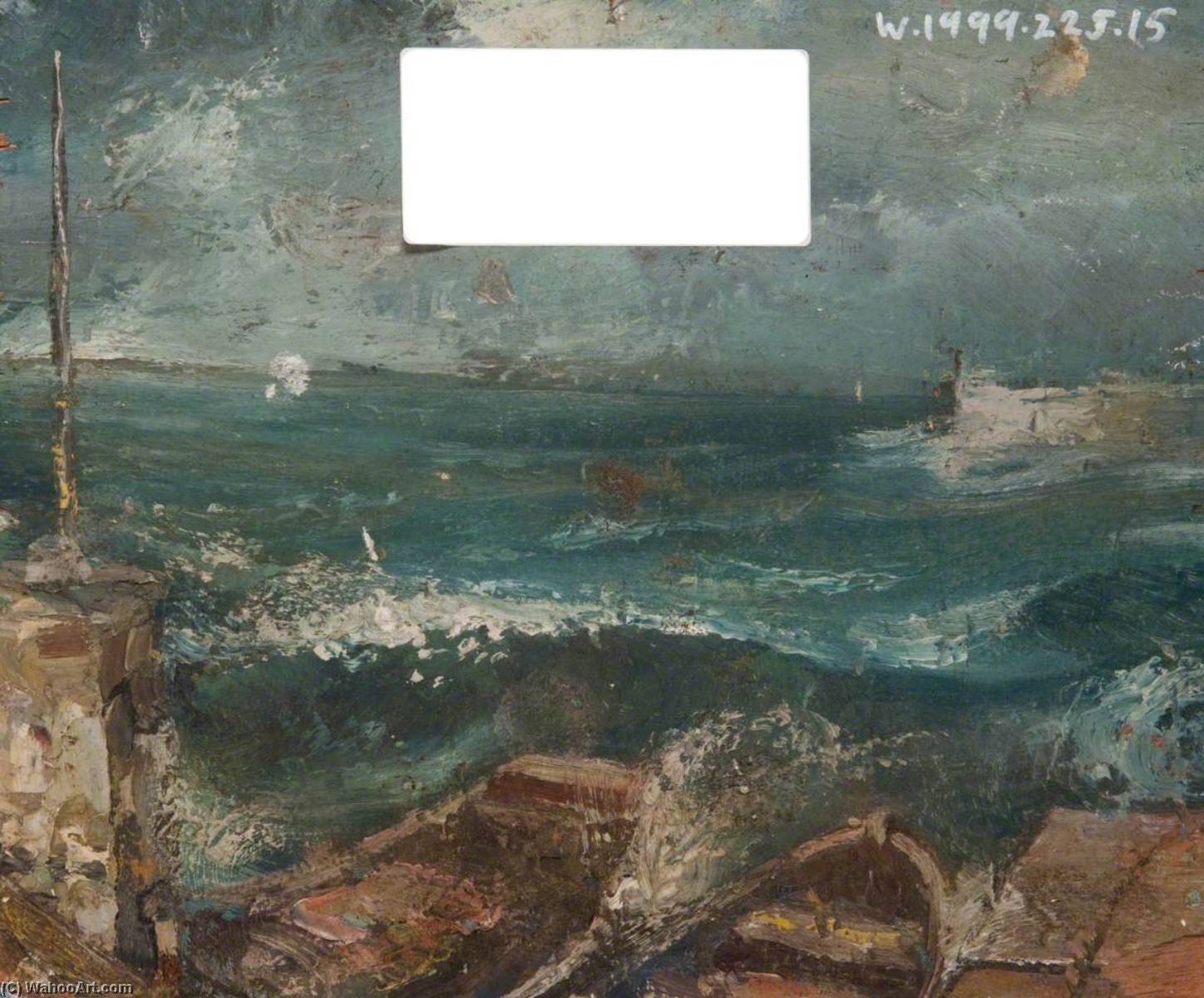 Coastal View (verso) — Joseph Byres Edwards