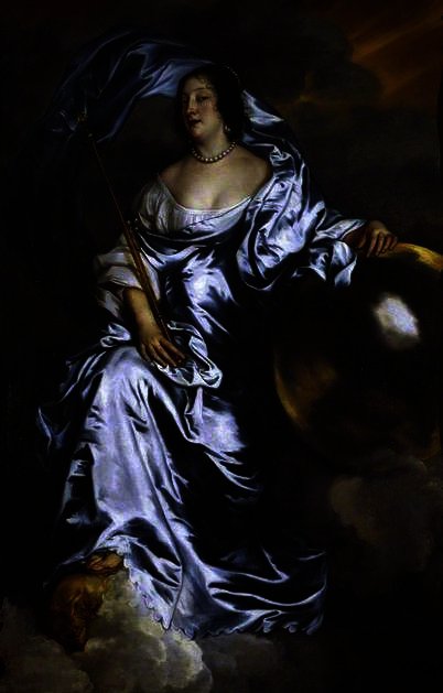 Rachel De Ruvigny, Countess Of Southampton, As Fortune — Sir Anthony Van Dyck
