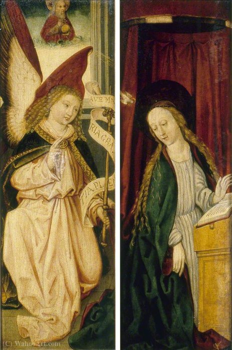 Triptych With The Nativity And Saints — Michael Wolgemut