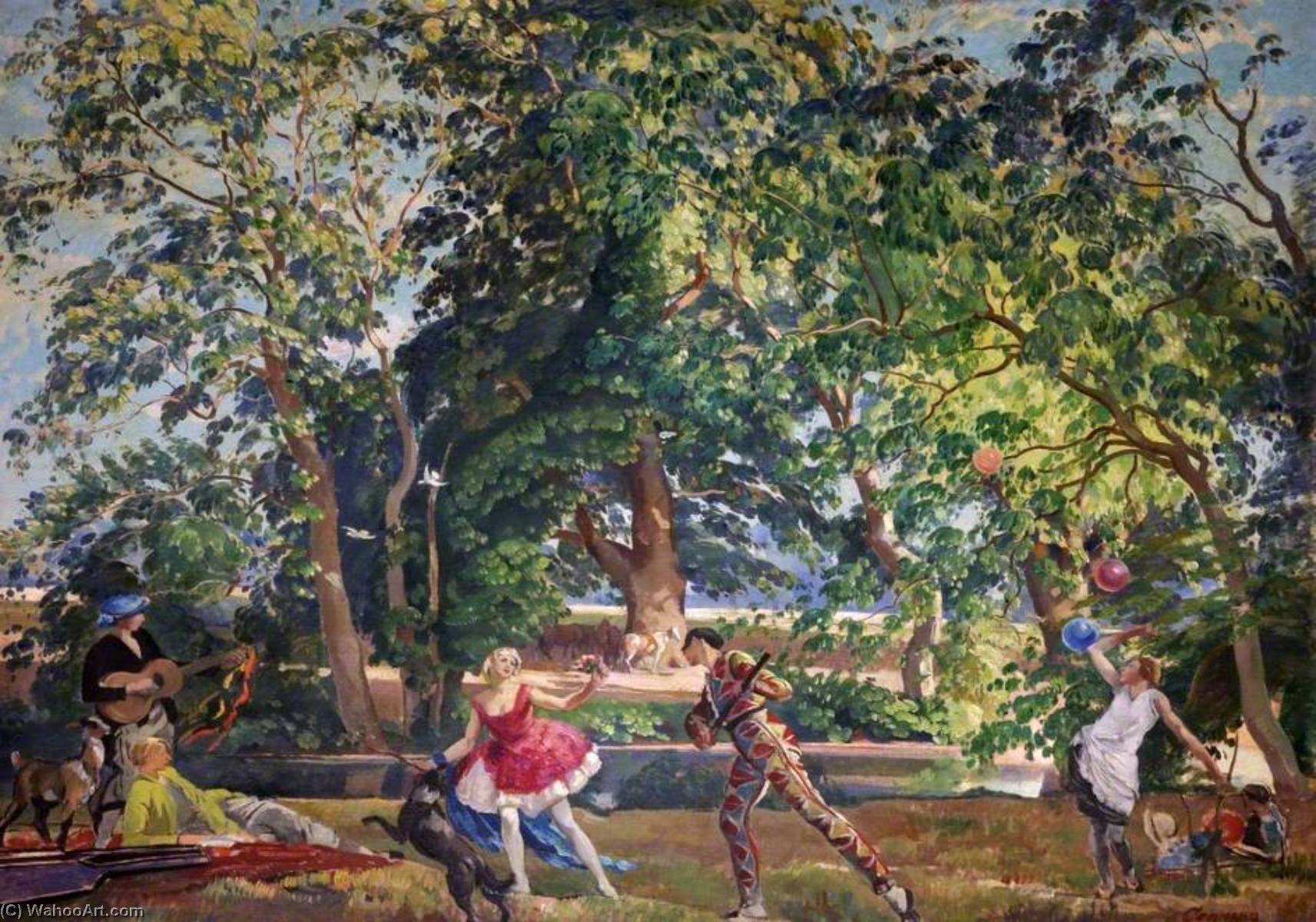Pastoral Players — Philip Connard