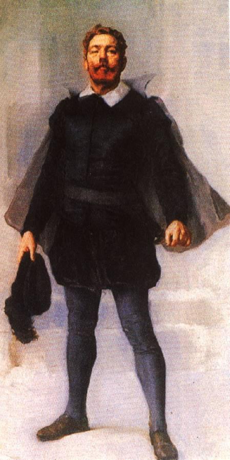 Portrait Of Luís De Camões — José Malhoa