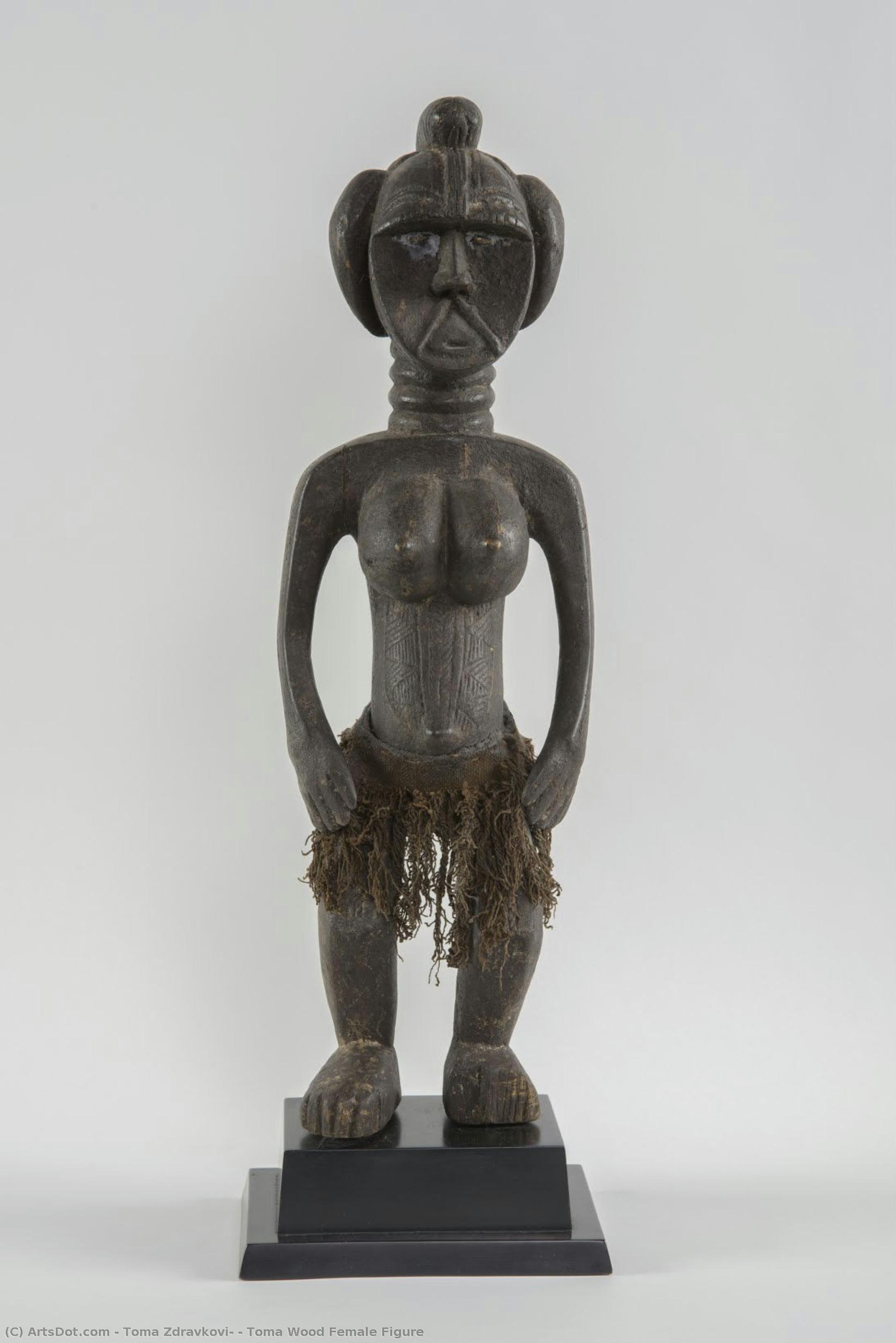 Toma Wood Female Figure — Toma Zdravković
