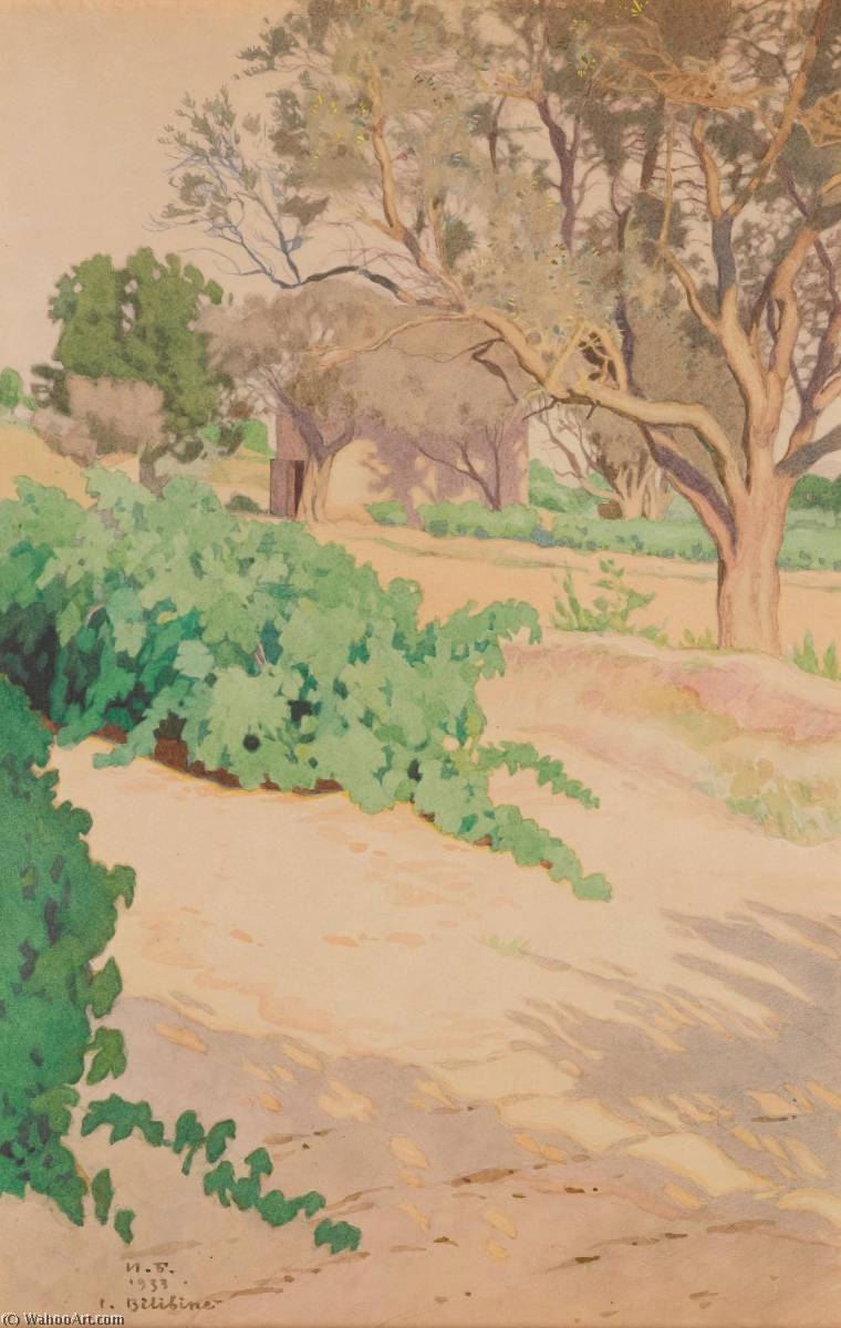 Dans Les Vignes De La Favière — Ivan Yakovlevich Bilibin