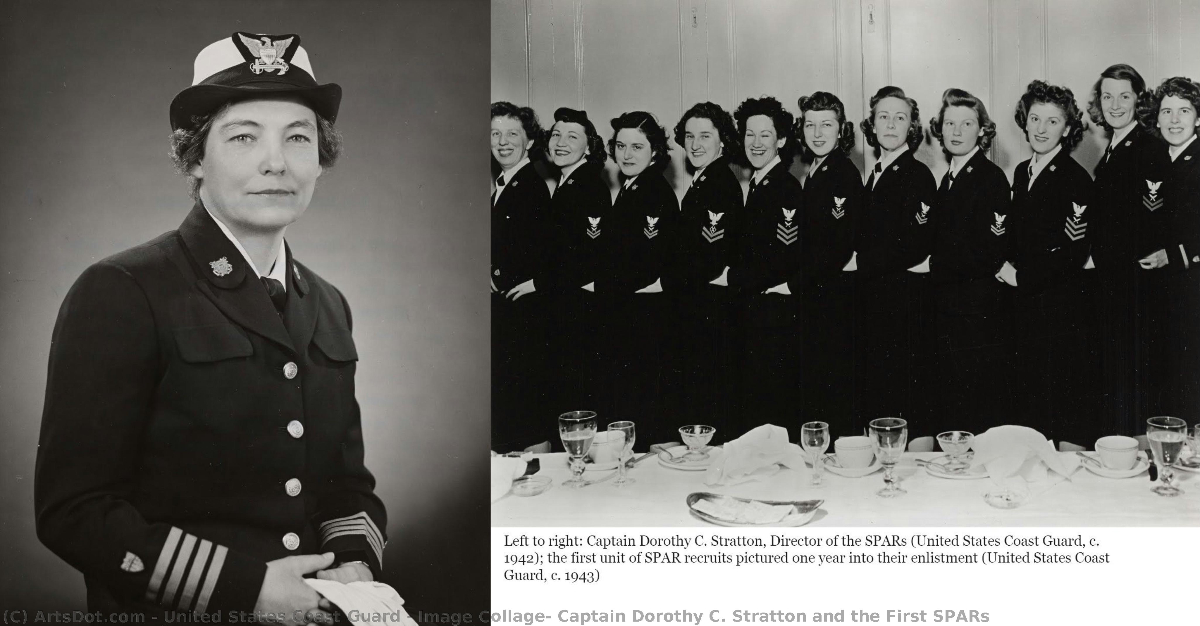 Image Collage: Captain Dorothy C. Stratton And The First Spars — アメリカ沿岸警備隊