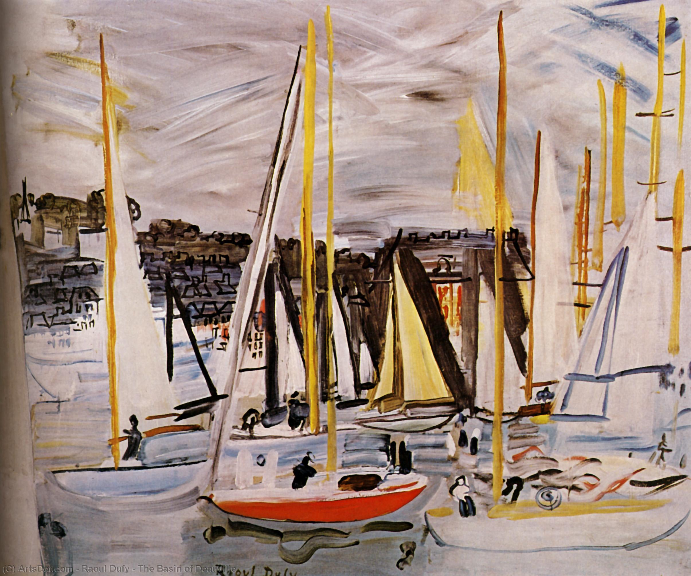 The Basin Of Deauville — Raoul Dufy