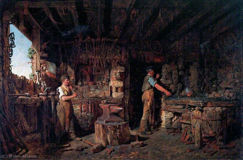 The Blacksmith's Forge — Alfred Provis
