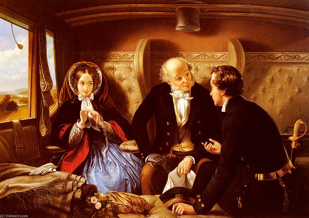 First_class The_return — Abraham Solomon