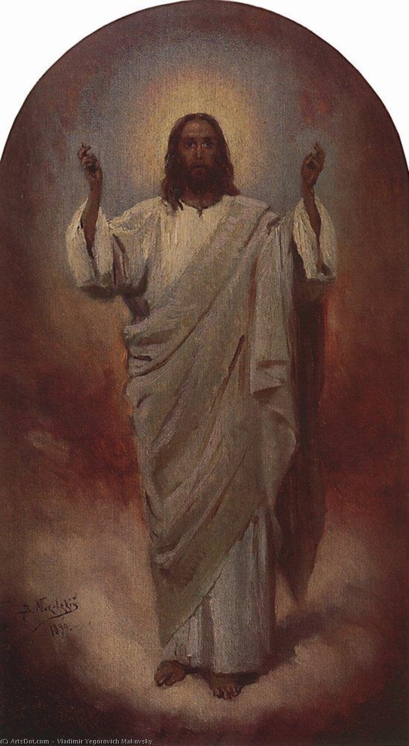 Jesus Christ — Vladimir Yegorovich Makovsky