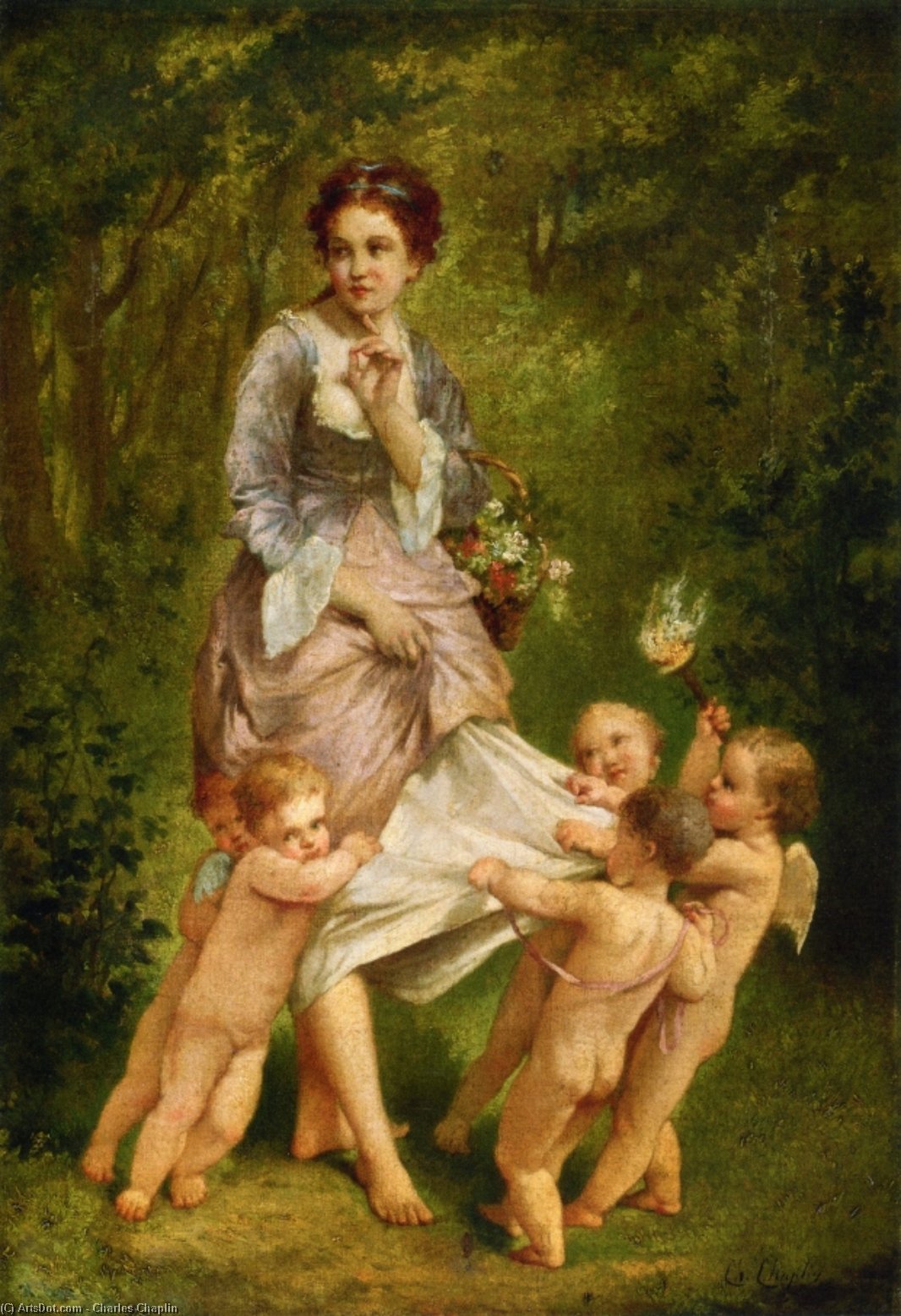 Venus With Putti — Чарли Чаплин