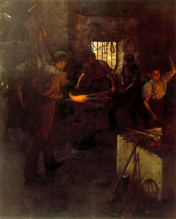 Forging The Anchor — Stanhope Alexander Forbes