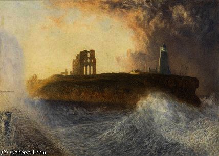 Tynemouth Pier — Alfred William Hunt