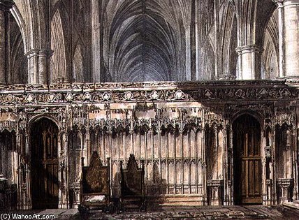 The Screen Of Edward The Confessor — Frederick Mackenzie