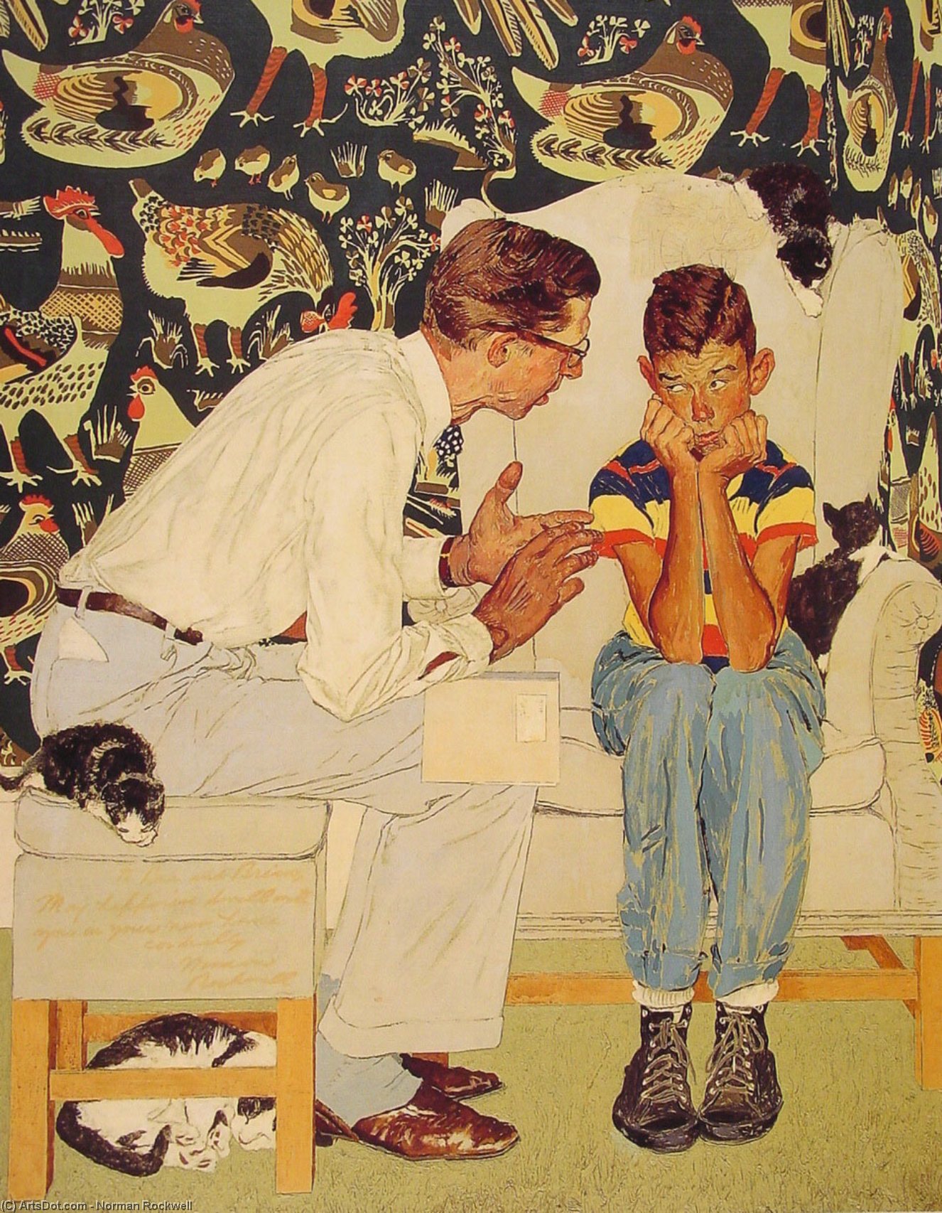 The Facts Of Life — Norman Rockwell