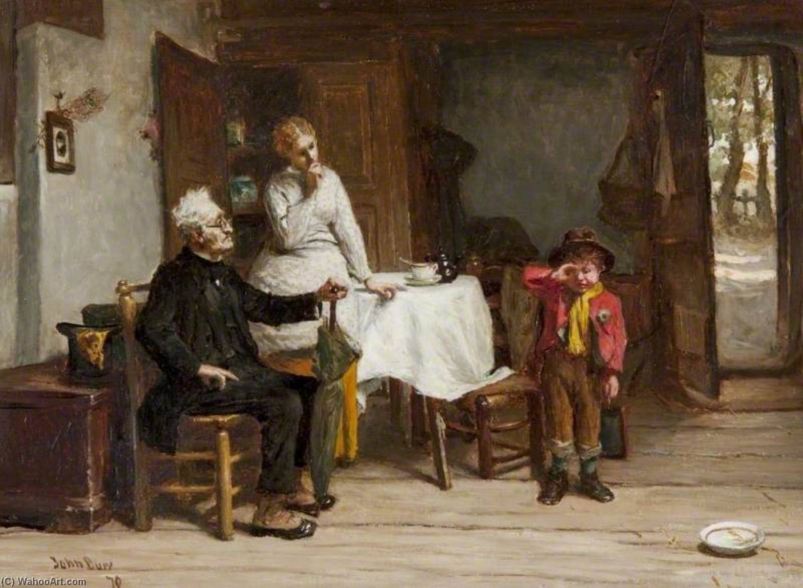 The Dominie's Visit — John Burr