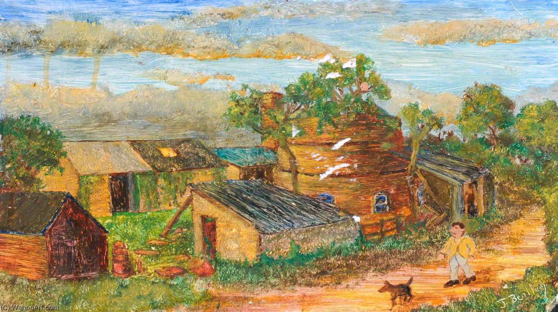 A Derelict Buckley Pottery, 1956 — James Bentley
