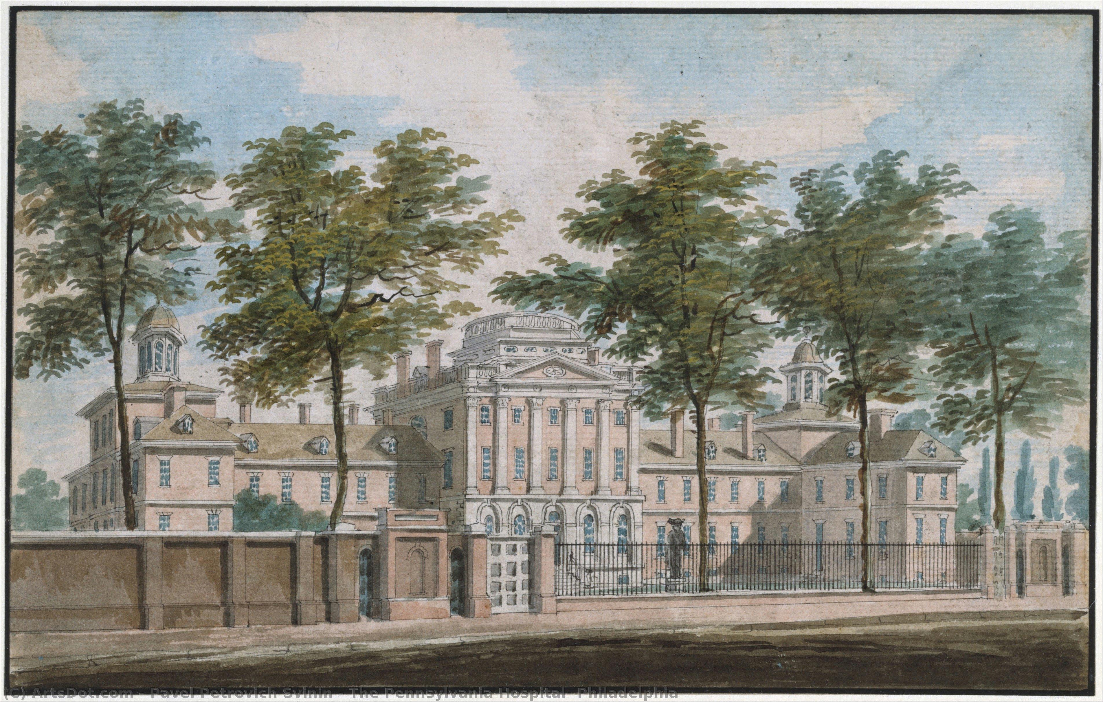 The Pennsylvania Hospital, Philadelphia — Pawel Petrowitsch Swinin