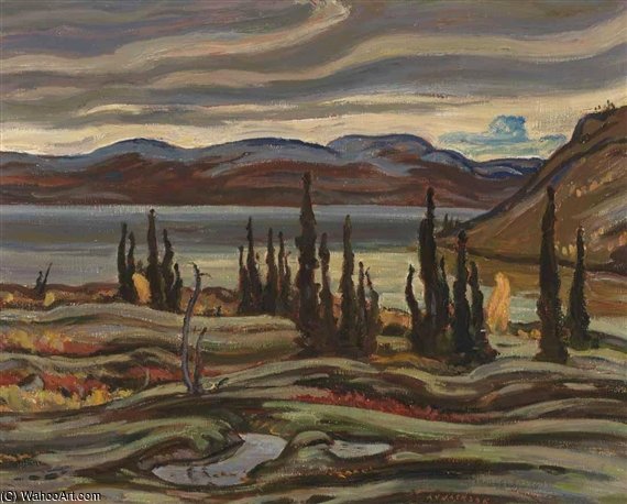 Snow On The Hills, Great Bear Lake — Alexander Young