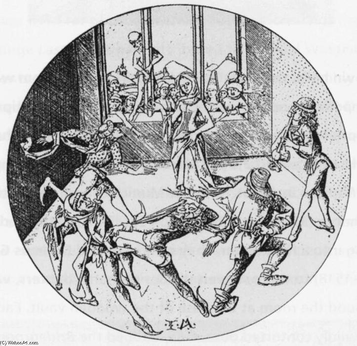 Morris Dance — Israhel Van Meckenem Der Jüngere