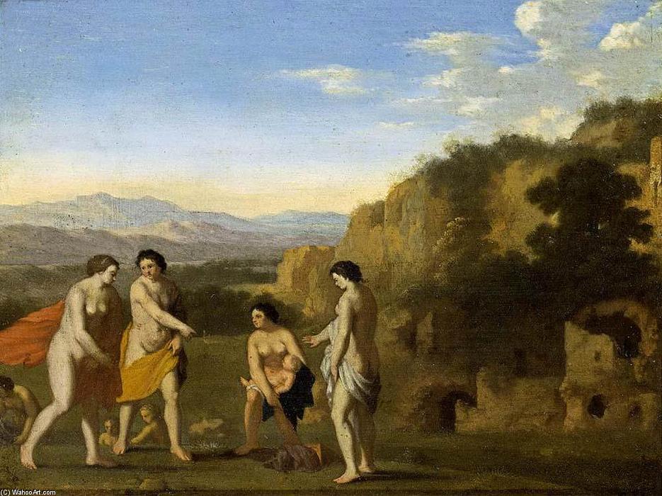 The Finding Of Moses — Корнелис Ван Поленбург